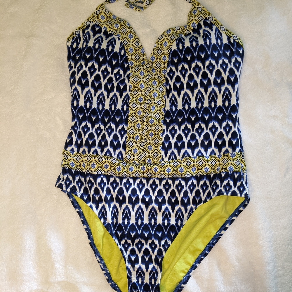 Bleu Rod Beattie halter swimsuit-size 8